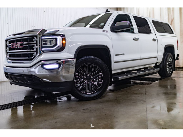 2018 GMC Sierra 1500 4x4 Crew Cab SLT Z71 Leather Roof Nav BCam in Cars & Trucks in Red Deer - Image 4
