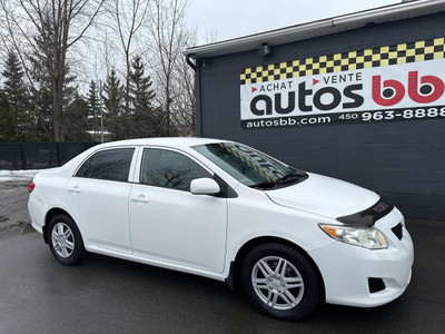 2010 Toyota Corolla ( FULL ÉQUIPE - MANUELLE )