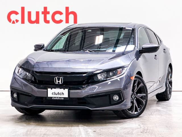 2019 Honda Civic Sport w/ Apple CarPlay, Heated Front Seats, Rea in Cars & Trucks in Ottawa