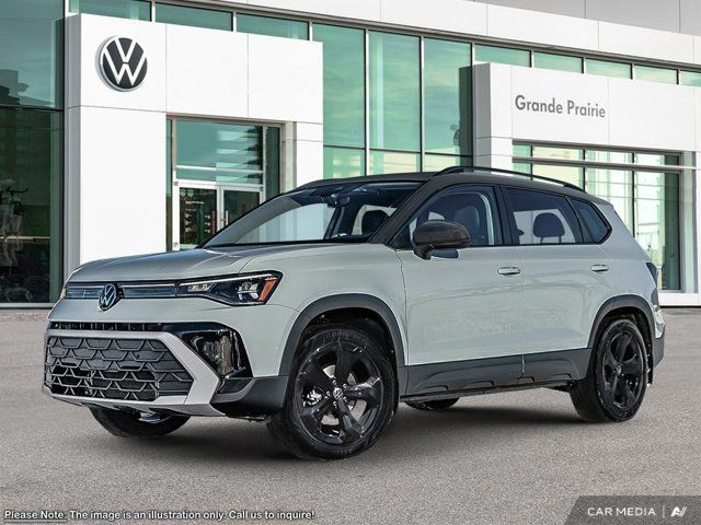 2025 Volkswagen Taos Comfortline Black Edition 4MOTION in Cars & Trucks in Grande Prairie