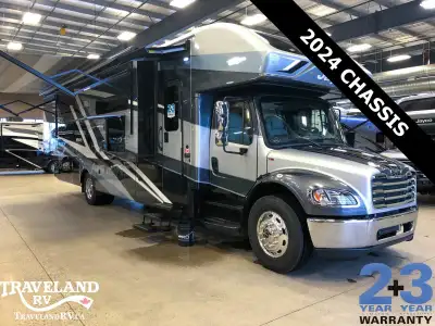 Jayco Seneca 37L Class C Motorhome. Jayco’s diesel Super C Seneca is built on a Freightliner® chassi...