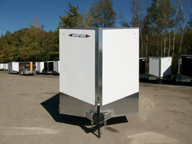  2024 Weberlane ALUMNIUM 7 X 16 V-NOSE 2 ESSIEUX 7'HT CONTRACTEU in Travel Trailers & Campers in Laval / North Shore - Image 2