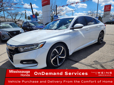 2018 Honda Accord Sport / CERTIFIED/ ONE OWNER/ NO ACCIDENTS