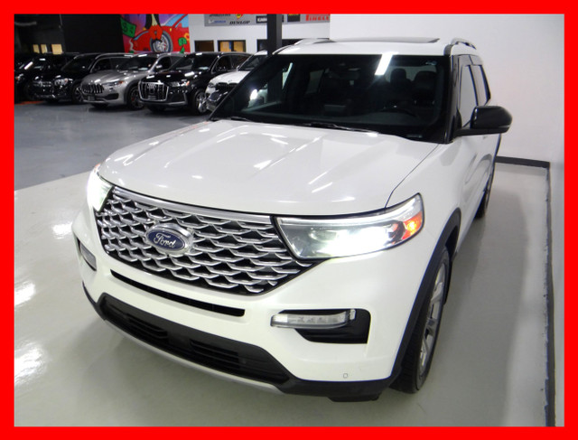 2020 Ford Explorer PLATINUM 4WD *7 PASS/LEATHER/BACKUP CAMERA/BL in Cars & Trucks in City of Toronto - Image 3