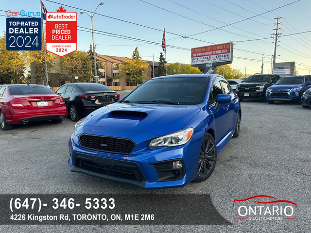 2018 Subaru WRX Manual in Cars & Trucks in Mississauga / Peel Region
