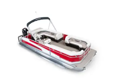 2025 Princecraft Vectra 23L (Red) Mercury 115HP Pro XS Engine Hydraulic Steering Protective Cover On...
