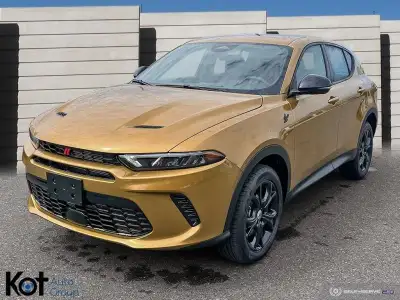 The 2024 Dodge Hornet GT is a bold and sporty SUV that combines high performance with modern design...