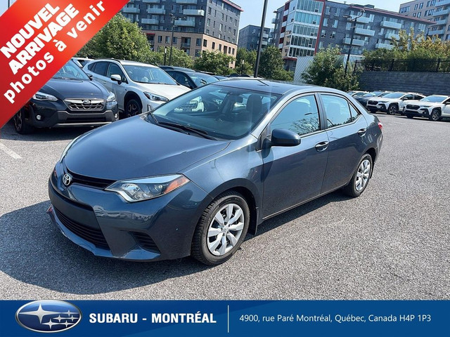 2014 Toyota Corolla 4dr Sdn CVT LE in Cars & Trucks in City of Montréal