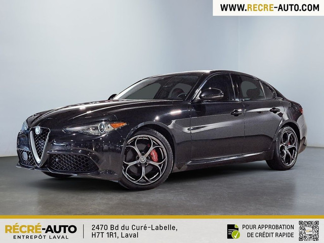2018 Alfa Romeo Giulia Ti Sport AWD cuir rouge toit pano Harman  dans Autos et camions  à Laval/Rive Nord