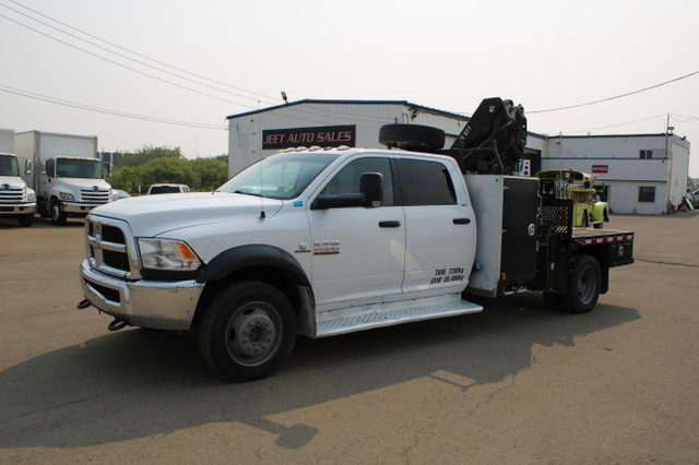 2017 Dodge RAM 5500 SLT CREW CAB PICKER CRANE WITH HIAB 077 BOOM in Cars & Trucks in Edmonton - Image 2