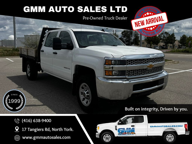 2019 Chevrolet SILVERADO 3500HD Crew Cab Flat Bed 4WD in Cars & Trucks in City of Toronto