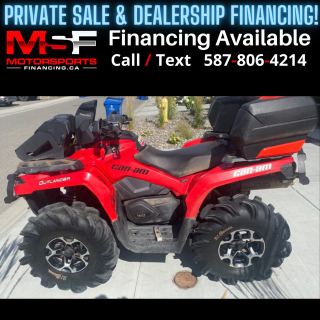 2013 CAN-AM OUTLANDER 1000 (FINANCING AVAILABLE) in ATVs in Strathcona County