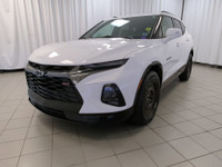 Meet our ultra-sporty 2019 Chevrolet Blazer RS AWD is offered in an amazing Summit White finish. Pow... (image 3)