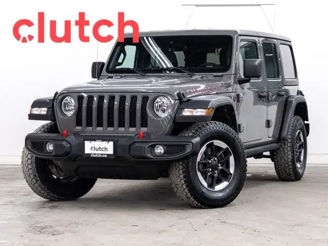 2021 Jeep Wrangler Unlimited Rubicon 4X4 w/ Apple CarPlay, Blind63848992494977120