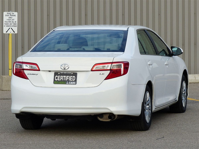 2014 Toyota Camry LE | Back Cam | Winter Tires | Carfax Availabl in Cars & Trucks in Mississauga / Peel Region - Image 4