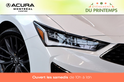 2019 Acura ILX PRENIUM A-SPEC SH-AWD+CARFAX SANS ACCIDENTS