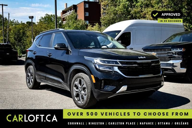 2024 Kia Seltos EX • SUNROOF • HEATED SEATS/STEERING • CP/AA in Cars & Trucks in Kingston