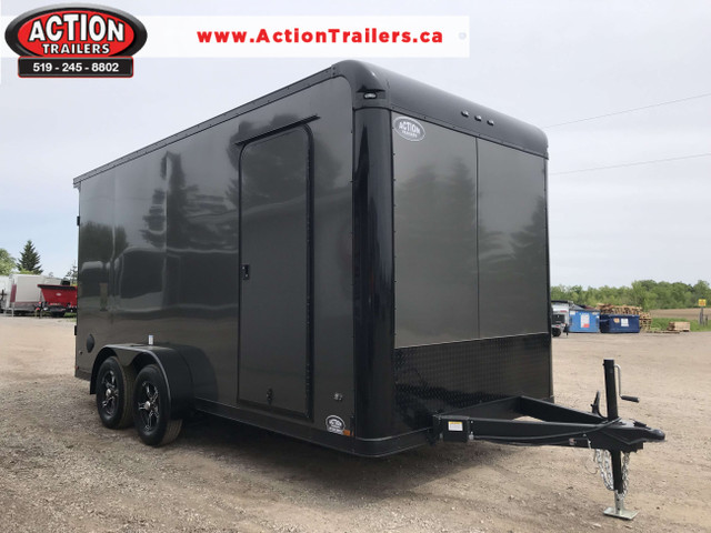 2025 IRON SERIES IRON V-NOSE CARGO - TANDEM AXLE STEEL TRAILER in Cargo & Utility Trailers in London - Image 2