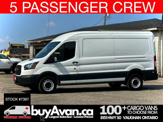 2017 Ford Transit T-250 148" Mid Roof CREW VAN in Cars & Trucks in Mississauga / Peel Region