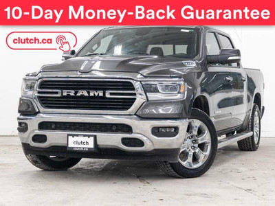 2019 Ram 1500 Big Horn Crew Cab 4x4 w/ Uconnect 4, Apple CarPlay