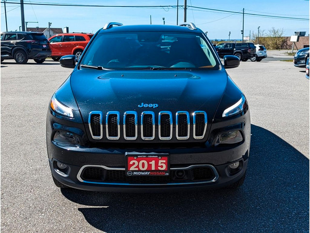 2015 Jeep Cherokee Limited Limited 4WD   Leather   Navigation    in Cars & Trucks in Oshawa / Durham Region - Image 4