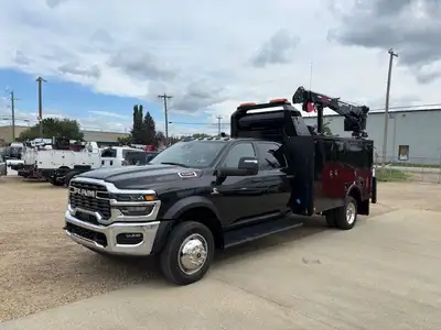 2025 Ram 5500 Crew Tradesman 4×4 Mechanic’s Service Truck, !!!Unused New Rig Up!!!, 6.7L Cummins Die...