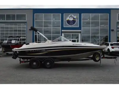 216WT MERCURISER 5.0LITRES - HEURES MOTEUR : 382 - SONAR HDS 7 GEN 2 - MOTEUR ELECTRIQUE TERROVA 80...