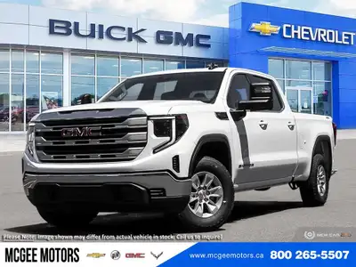 Truck lovers appreciate our 2024 GMC Sierra 1500 SLE Crew Cab 4X4 for its capability and commanding...