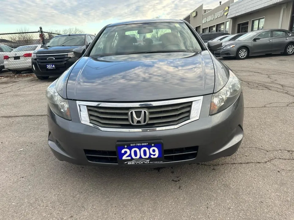 2009 Honda Accord LX CERTIFIED WITH 3 YEARS WARRANTY INCLUDED