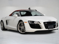 This beautiful 2011 Audi R8 Spyder has a clean Carfax report. Unleash pure open-air excitement with... (image 1)