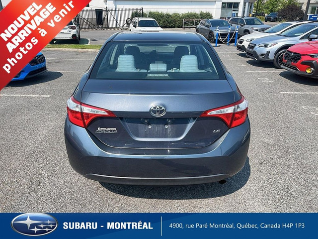 2014 Toyota Corolla 4dr Sdn CVT LE in Cars & Trucks in City of Montréal - Image 3