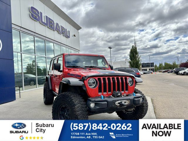 2021 Jeep Wrangler 4xe Unlimited Rubicon | Low Mileage in Cars & Trucks in Edmonton