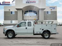 WAS: $27900 NOW: $24900 plus taxes and licensing fees2011 FORD F-350 4x4 EXTENDED CAB UTILITY BOX /... (image 2)