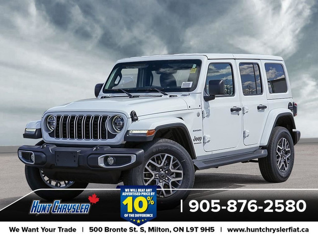2024 Jeep Wrangler SAHARA | 4X4 | TOW | TECH | SAFETY | STEPS |  in Cars & Trucks in Oakville / Halton Region