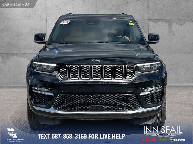 2022 Jeep Grand Cherokee 4xe Summit HEATED AND VENTED MASSAGI... in Cars & Trucks in Red Deer - Image 2