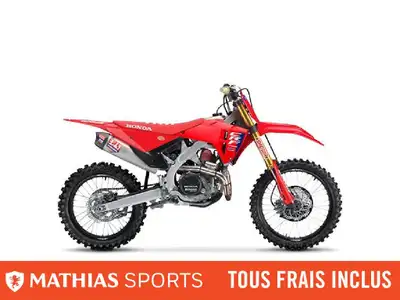 Concessionnaire des véhicules neufs et d'occasion. Motocross HONDA CRF450RWE 2025 Mathias Sports est...