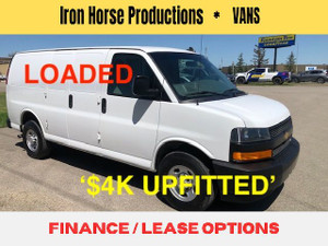 2020 Chevrolet Express 2500 CARGO VAN $4K UPFITTED LOADED CAN FINANCE/ LEASE