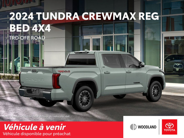 2024 Toyota Tundra TRD OFF ROAD TUNDRA CREWMAX SR5 TRD OFF-ROAD  in Cars & Trucks in City of Montréal - Image 2