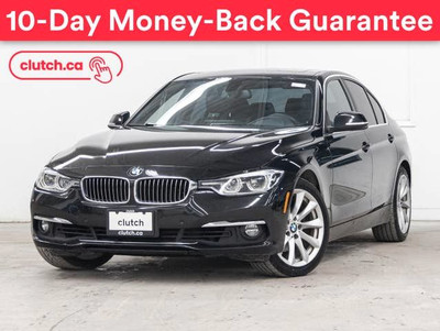 2017 BMW 3 Series 330i xDrive AWD w/ Rearview Cam, Bluetooth, Du