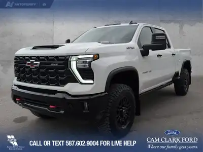 2025 Chevrolet Silverado 2500HD, ZR2, Heads up Display, 5th Wheel Prep, Moonroof, 6.6L V8 Diesel, He...