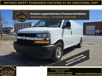 CLEAN CARFAX - ALL SERVICE RECORDS - Hard to Find DIESEL Cargo - 2019 Chevrolet Express G2500 155WB...