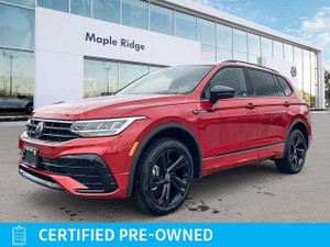 2024 Volkswagen Tiguan Comfortline R-Line Black Edition | Lane Depart | Adaptive Cruise | Blind Spot | Apple CarPlay