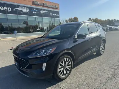 The 2021 Ford Escape Titanium AWD is a sleek and sporty compact SUV that balances style, comfort, an...