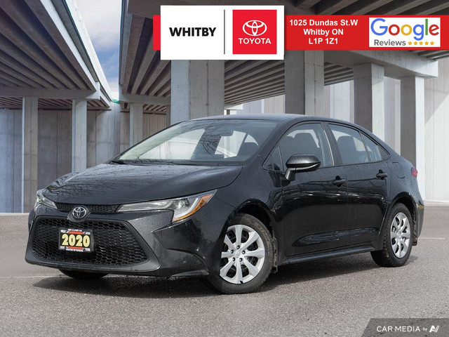 2020 Toyota Corolla LE CVT FWD 1.8L / Premium Fabric Seats in Cars & Trucks in Oshawa / Durham Region