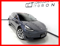 2018 TESLA MODEL 3 CARFAX VERIFIED, CLEAN TITLE 102,000KM AUTOMATIC TRANSMISSION GRAY EXTERIOR ON BL... (image 1)