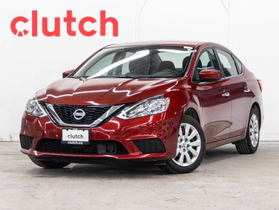 2019 Nissan Sentra SV w/ Apple CarPlay & Android Auto, Bluetooth