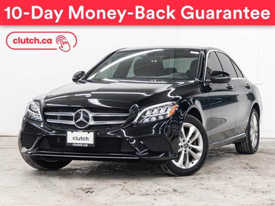 2019 Mercedes-Benz C-Class C 300 4Matic AWD w/ Apple CarPlay & A