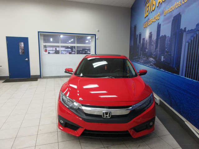 HONDA CIVIC 2018 TOURING 1.5 TURBO GPS CUIR TOIT CAMÉRA 126200 K in Cars & Trucks in Lévis - Image 4