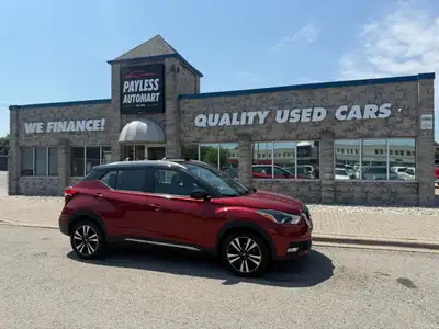 2018 Nissan Kicks SR - In Cayenne Red - Touch screen - 360 backup camera - Heated seat's - Cruise co...