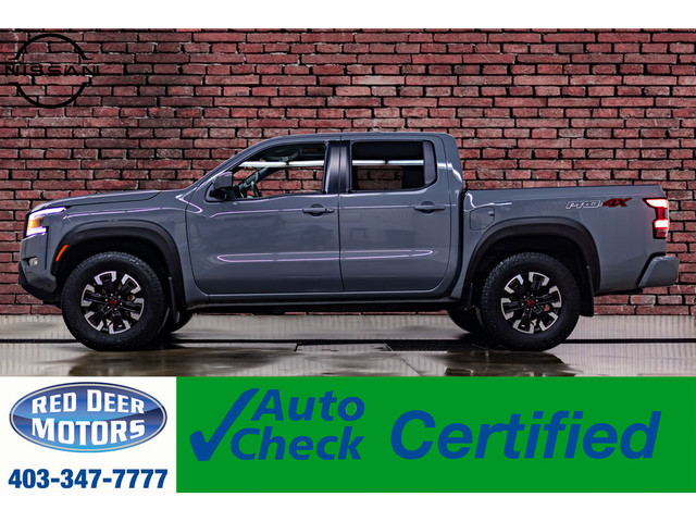 2022 Nissan Frontier 4x4 Crew Cab Pro-4X Nav Roof BCam in Cars & Trucks in Red Deer
